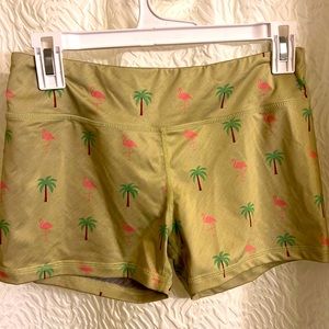 Used IAB mfg womens athletic bike shorts in a size 8.